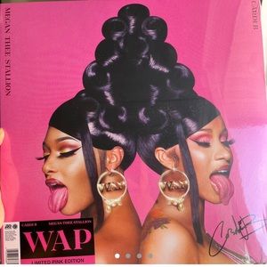 Cardi b and Megan Thee Stallion WAP Vinyl!